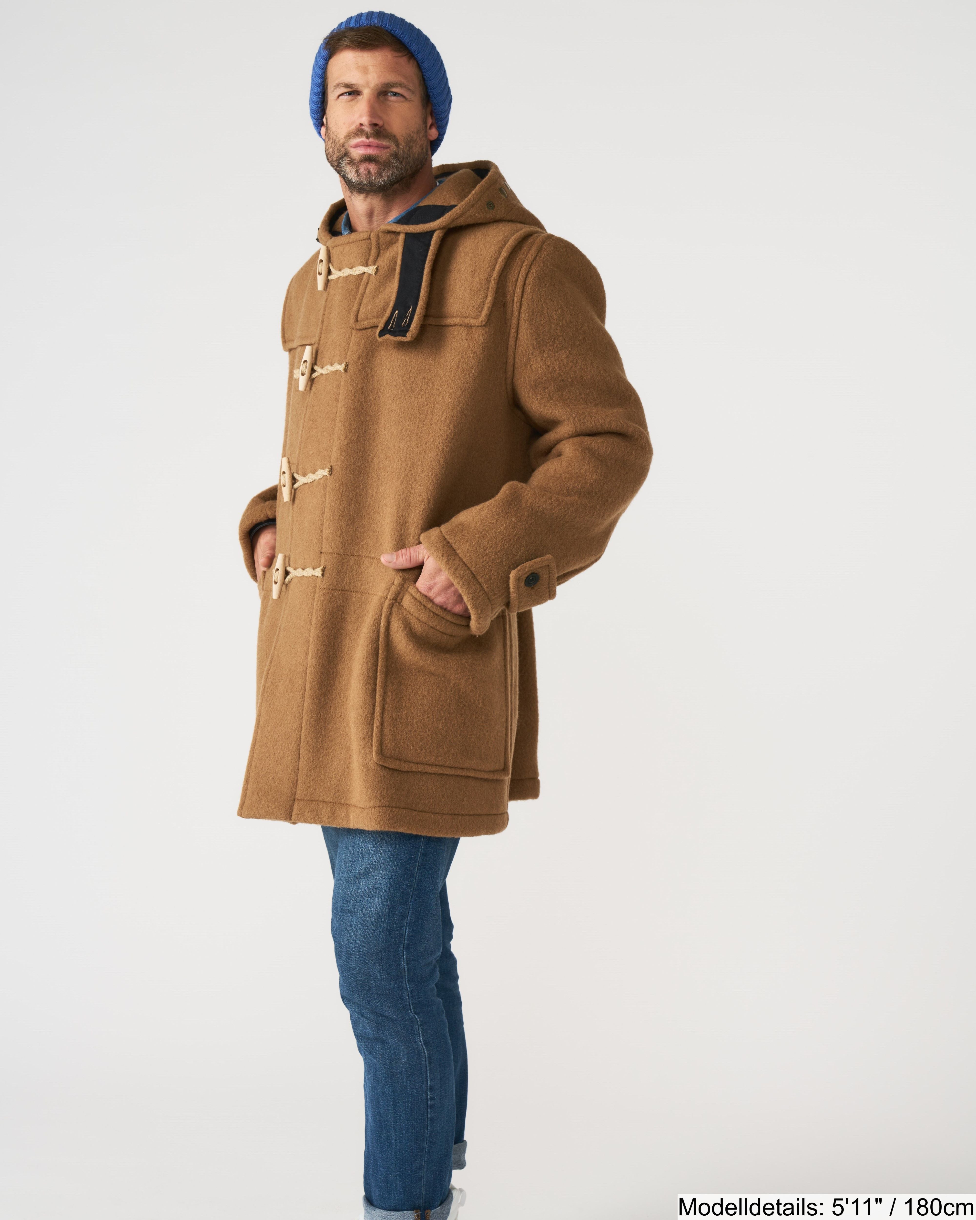 LANGER MAREMMA ORIGINAL DUFFLECOAT FÜR HERREN - Kamel